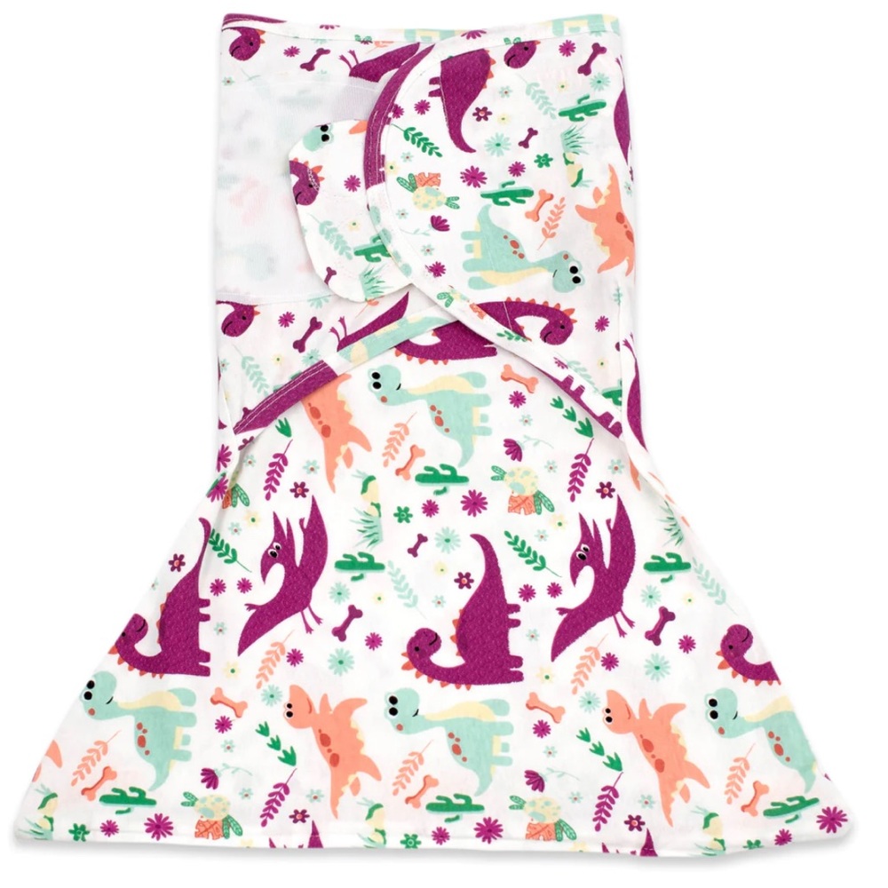 Girl Dino Zippy Swaddle